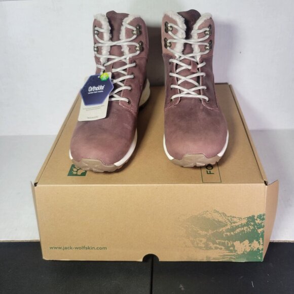 Jack Wolfskin Women Queenstown City Waterproof Leather Hiking Boots Size 7.5 - Picture 7 of 8